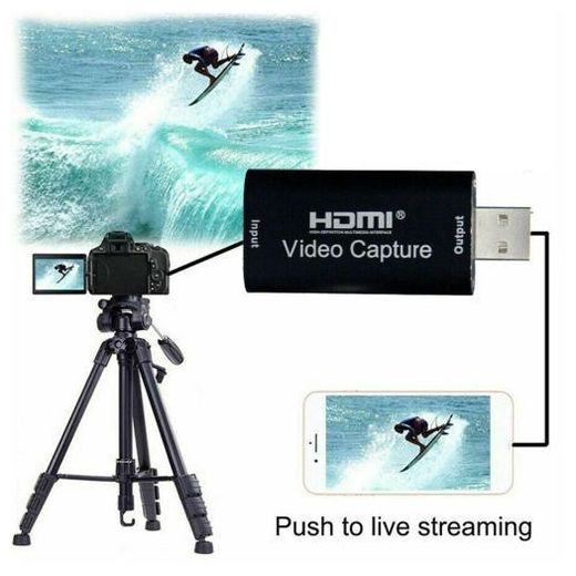 Generic 1080P HDMI USB 2.0 Video Capture Card Streaming Recorder Game Video Live Streaming Broadcast Video Capture Card - image 2