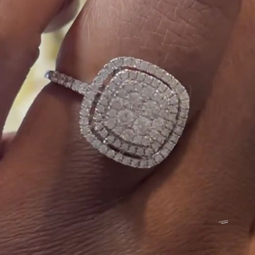 Zircon Women Bridal Wedding Engagement Ring