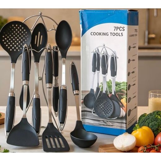 Swifty Sharp Longer silicone Set Of Kitchen Knives With Stand