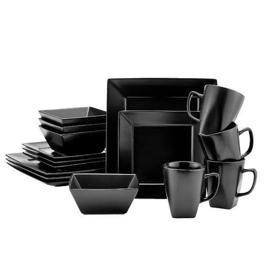 Generic 16 pcs Square dinner set