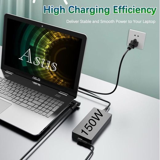 Asus Laptop Charger 150W 20V 7.5A AC Adapter ADP-150CH B, TUF Gaming Laptop + Power Cord