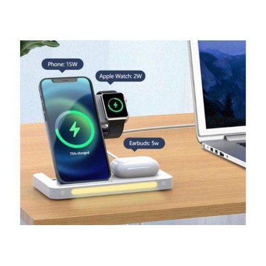 3-in-1 Multi-Function Foldable Wireless Charging Stand
