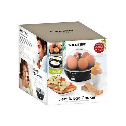 Salter Portable Electric Egg Cooker With Transparent Cover