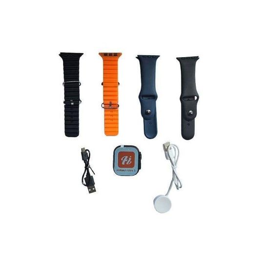 Generic Luxury MVP-250 Ultra 3 Super Amoled Smartwatch-Original - image 2