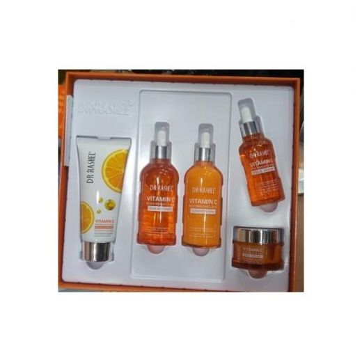 Dr. Rashel 5 In 1 VITAMIN C SKIN CARE PACK WITH HYALURONIC ACID"