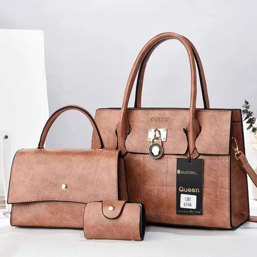 Women Handbag Waterproof Large Capacity Leather Messenger