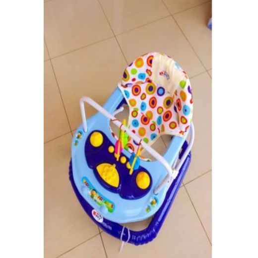 Movable Fordable Baby Walker With - Music Hanging Toys