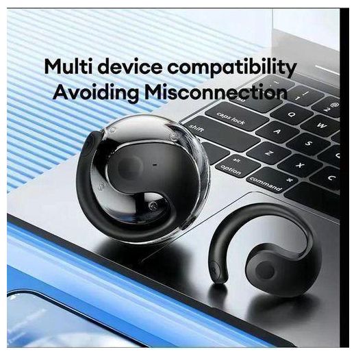 Generic Galaxy With Microphone & Ear-hook, Comfortable Hanging TWS QuietComfort Ultra Affordable Bluetooth Fast Charging Gaming & Exercising Buds EàrBuds Wireless Headphone Headset Earphone Aírpods