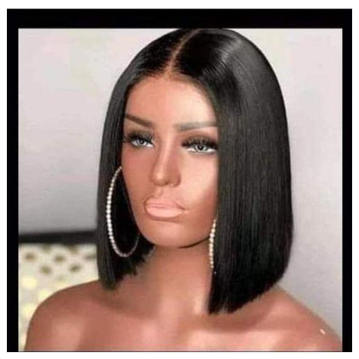 Blunt Cut Wig With frontal