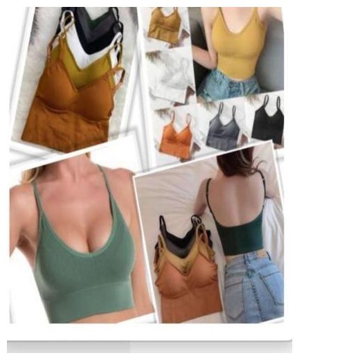 Ladies Singlet Top - 3pcs
