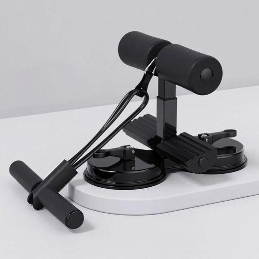Generic Adjustable Sit Up Bar with Dual Suction Cups & Elastic Rope for Home Fitness - image 4