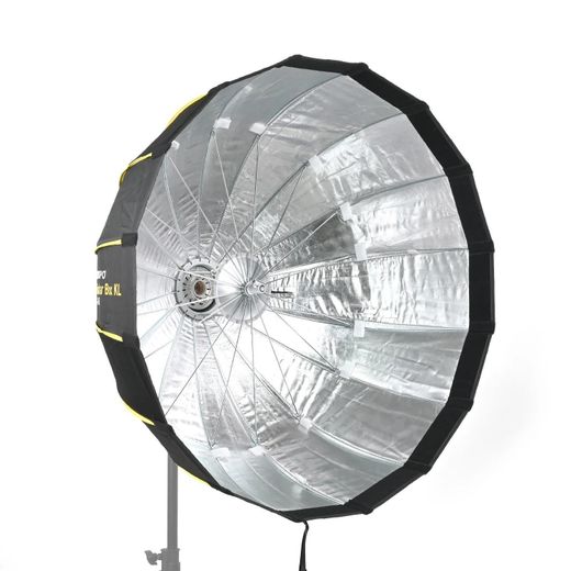 TRIOPO KL-105cm Collapsible Silver Beauty Dish Diffuser Quick Folding Softbox - image 3