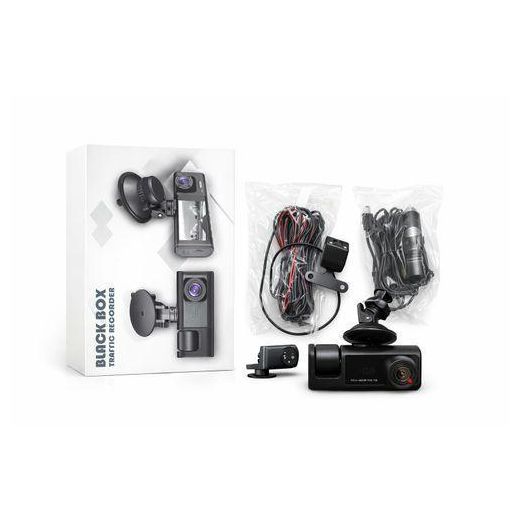 Generic Universal HD Car DVR Black Box Dash Cam With Rear Camera - image 3