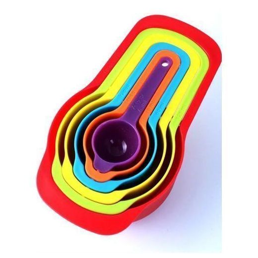 Generic 6pcs  Colorful Kitchen Measuring Cup Set - image 2