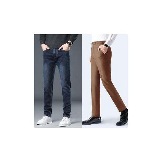 1 Blue Jean n 1 Suit Trouser For Men