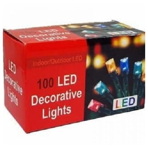 Christmas Lights 100 Led Light - White Colour