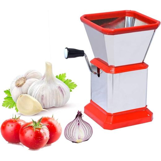 Generic Stainless Hand Grinder: IDEAL FOR Dry Fruit, Peanuts, Chilli, Ginger, Garlic - image 4