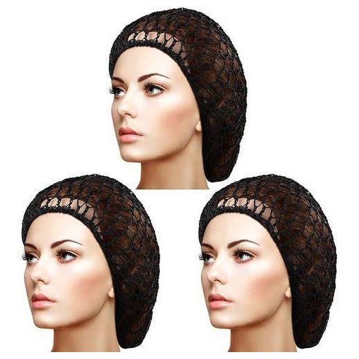 Uni-ball Elastic Mesh Hair Net-3units