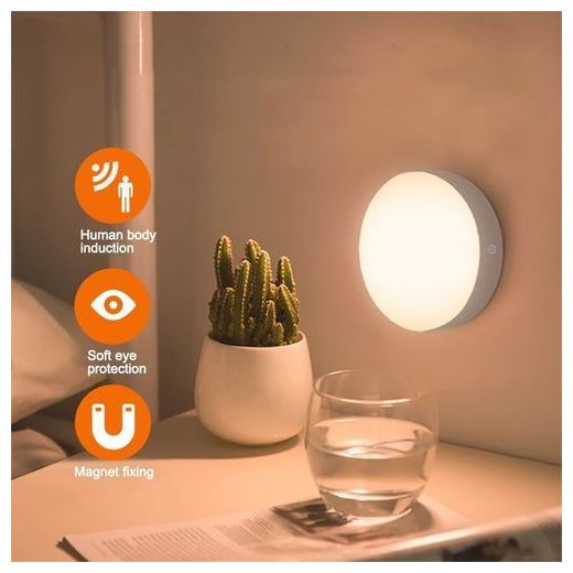 Generic Wireless Body Induction Lamp Motion Sensor Light