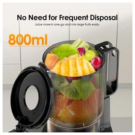 Oraimo EasyJuice 108mm Diameter 800ML Slow Juicer - image 4