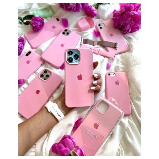 Generic PINK - Liquid Silicone Pro Soft IPhone Case Pouch