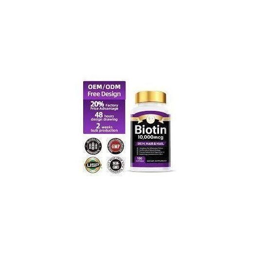 Duozi Biotin 10000mcg Skin,Hair Nail 1pc