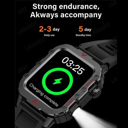 AIDAILU Men's Smartwatch Bluetooth Call Waterproof Electronic Watch Outdoor Sports - image 4