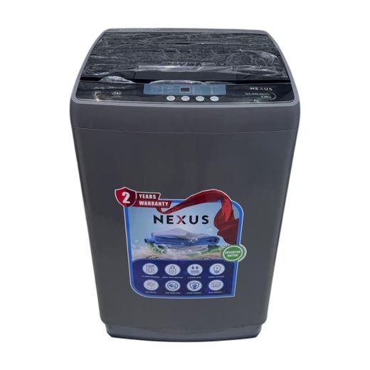 Nexus 8.5kg inverter smart wash automatic top loader washing machine with magic filter and powerful jet pulsator and anti vibration function