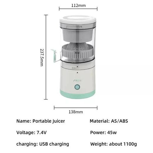 Generic Rechargeable Electric Citrus Juicer - image 2