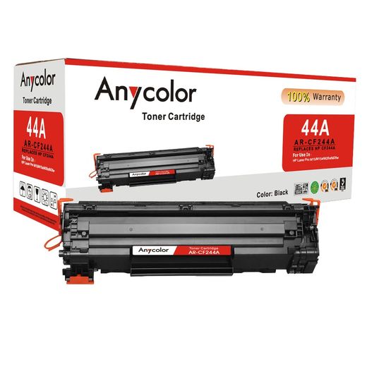 Anycolor Toner 44A LaserJet Toner Cartridge (CF244A) Black