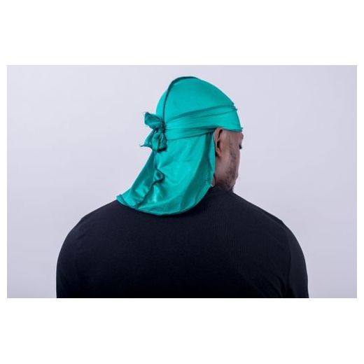 Titan Durags Plain Teal Titan Durag - image 2