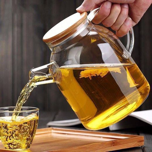 1000ML Glass Tea Pot With -1000ml.