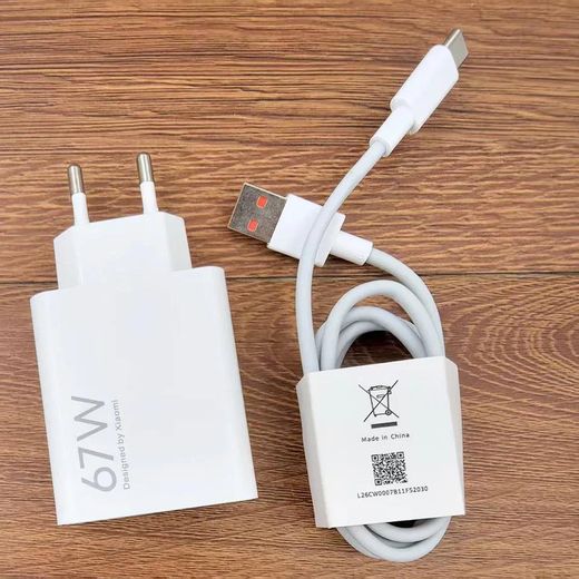 XIAOMI 67W HyperCharge Combo Turbo Wall Charger Block Compatible for Mi 17 15 14 13 12 14t 13t 12t 12s Pro Lite Redmi Note K60 K50 11 11s 12 Pro Plus Poco X6 F5 X5 F4 X4 Gt Black Shark Mix Fold 2 3 Type C Turbo 6A Cable (3PIN) - image 4