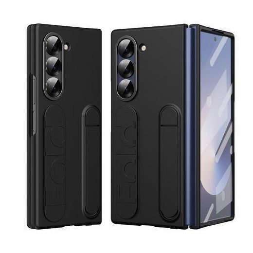 Generic Samsung Galaxy Z Fold 6 Case With Hand Strap, Kickstand, Built-in Screen Protector
