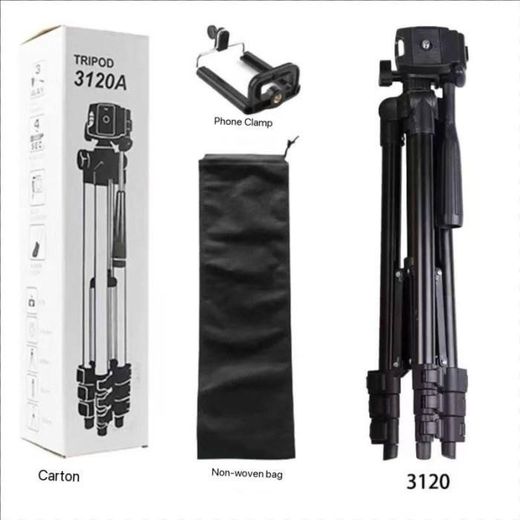 Generic 3120A MODEL ADJUSTABLE HEIGHT PORTABLE UNIVERSAL SELF LEVELING CAMERA/PHONE TRIPOD STAND & HOLDER