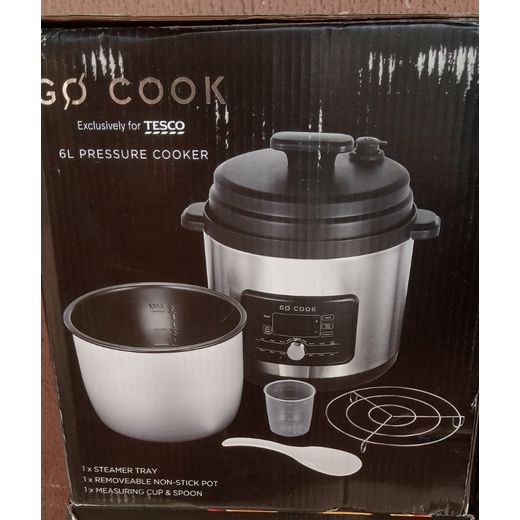 Tesco Go-Cook 6-Litres Pressure Multi Cooker
