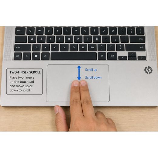 Hp CHROMEBOOK 11 G8 Education Edition Intel celeron 4GB RAM -32GB Storage 11.6-inch  Webcam Chrome OS+ LAPTOP POUCH - image 4