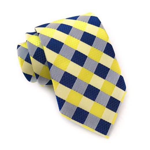 Fashion Hand Made Jacquard Stripe Men's Tie - image 2