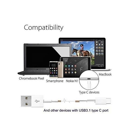 Generic Motorola G7/G7 Power Type C USB Data Syn & Charging Cable - image 4