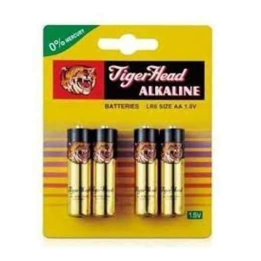 Tiger Head A Pack/12 Cards Of Tiger Head Alkaline R6 AA 1.5v - image 2