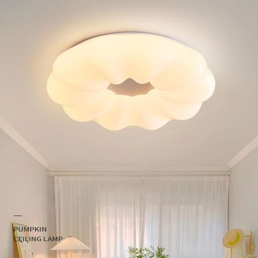 Lighting  Pumpkin Classic Modern Ceiling flush chandelier led light will 3 color display