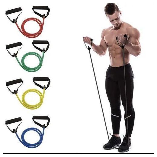 STRENGTH TRAINING RESISTANT EXERCISE/WORKOUT BANDS WITH HANDLES FOR MEN & WOMEN