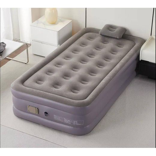 Generic Automatic Inflatable Air Mattress with Built-in Electric Pump – Double Size Portable Blow-Up Bed for Home, Guests & Camping (198×100×40cm) - image 2