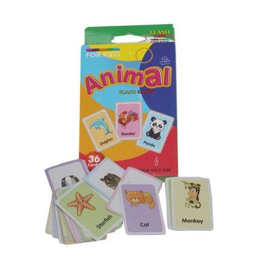 Generic 36 Animal Flash Cards For Kids - image 2
