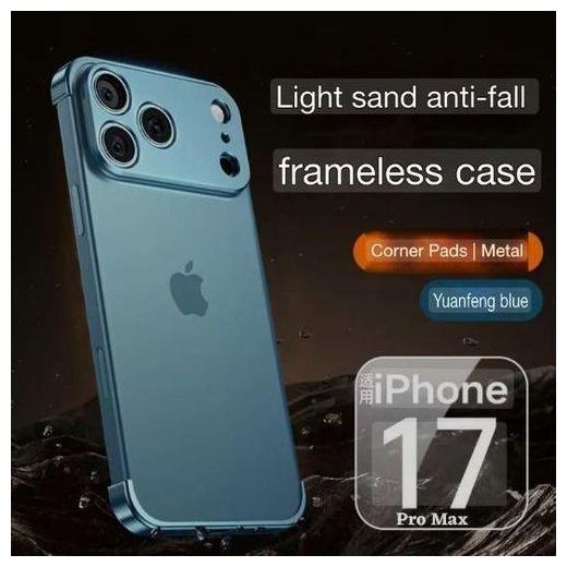 Generic LATEST Iphone 17 pro max case, LIGHTWEIGHT Iphone Case, Framless case, Full cover Iphone Case, Portable Case, DESIGNER IPHONE 17 PRO MAX Case
