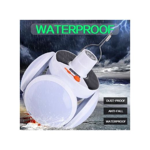 Generic Solar-Powered Camping Lantern: Foldable Emergency Light - image 4