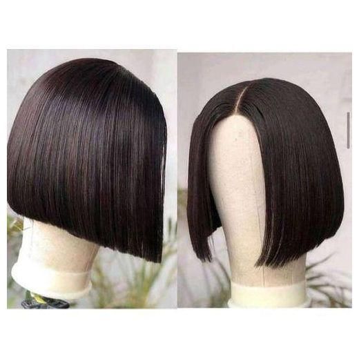 china Bone Straight Short Hair Bob Head Wig