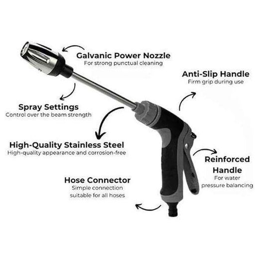 Generic Pressure Washer Expandable Powerful Gun Washer, Lightweight Garden Hose Flexible Expandable Garden Hose - image 2