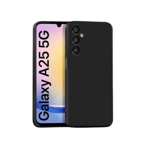 Generic Samsung Galaxy A25 5G Durable Quality Silicone Back Case (Black) - image 3