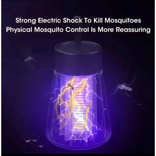 Generic MINI ELECTRIC SHOCK MOSQUITO KILLER LAMP  RECHARGEABLE (Safe UV Bug Trap) - image 2